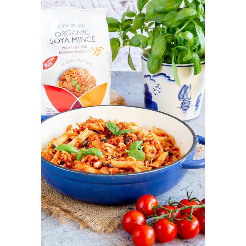 Clearspring Organic Gluten Free SOYA Protein - Soya Mince