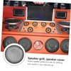 SHOWERORO 2pcs Subwoofer Mesh Speaker Grill Protector Speaker Guard for