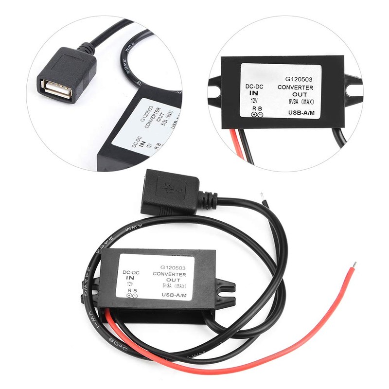 12V to 5V USB Step Down Power USB Step Down