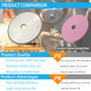 UF-SHARP Diamond 5-3/4” Chainsaw Grinding Wheel 3/16" Thick for 3/8"