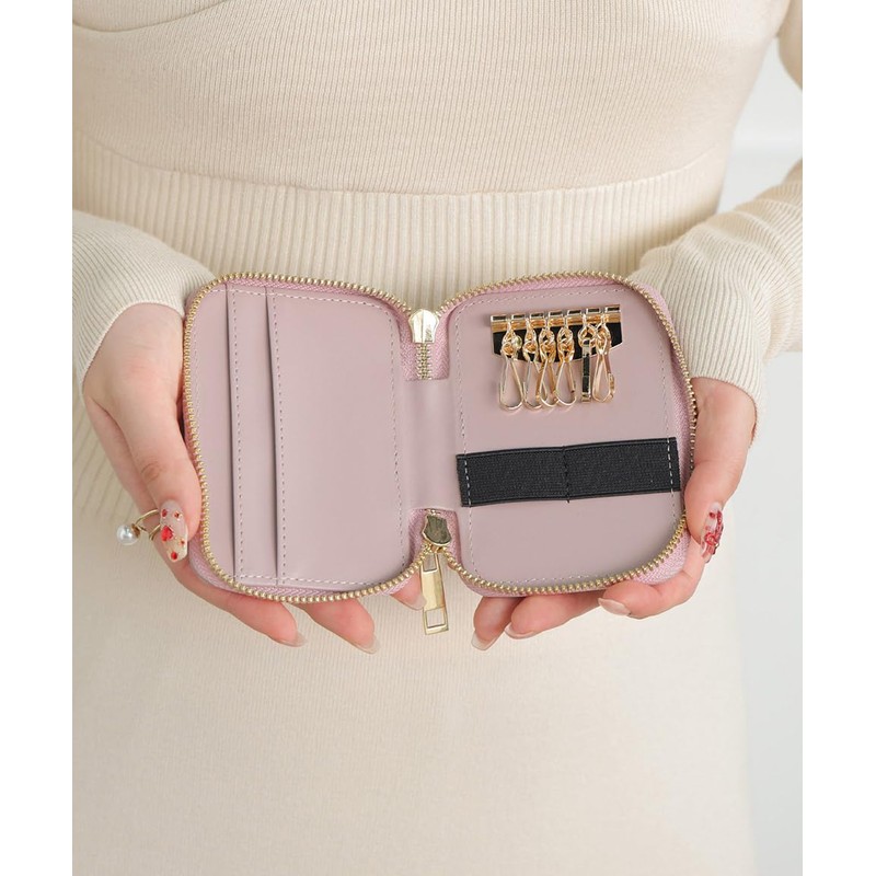 Alto Rose 333234 Key Case, 4 Stays in 2, Pouch