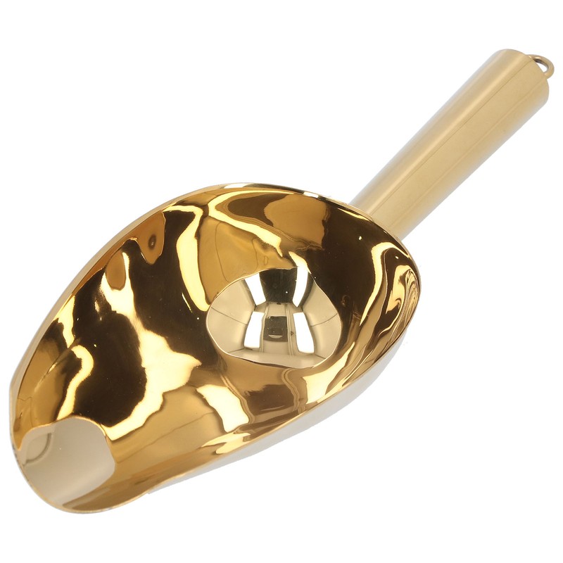 Ice Scooper Stainless Steel U Shaped Sturdy Food Grade Ice