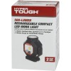 Hyper Tough 500 Lumen Rechargeable Compact Work Light, Integrated LED,