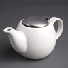 Olympia Cafe Teapot White 510Ml 18Oz Restaurant Catering Tea Innovative