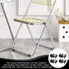 Pack of 8 Chair Gliders, Cantilever Chair Gliders for Tiles,