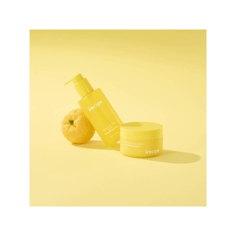 Irecipe 세라마이드 블랙헤드 피지스케일링 유자 바이오 클렌징 오일 200ml+20ml Ceramide