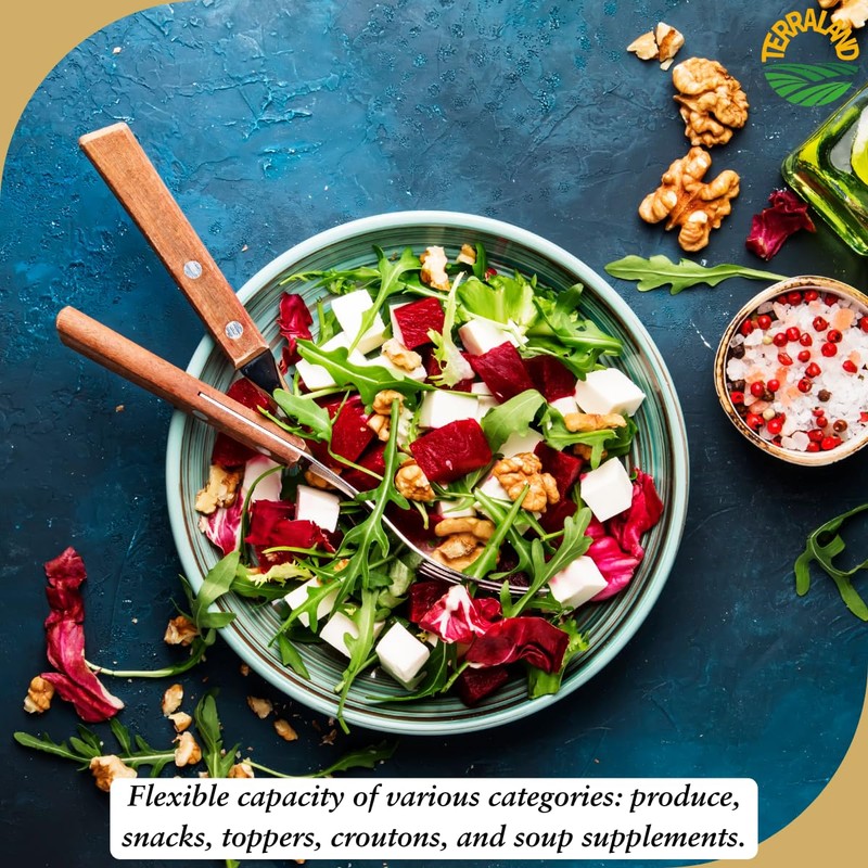 Terraland Beets Crispy Cubes-Original, Crispy & Crunch, Vegan, Idea for