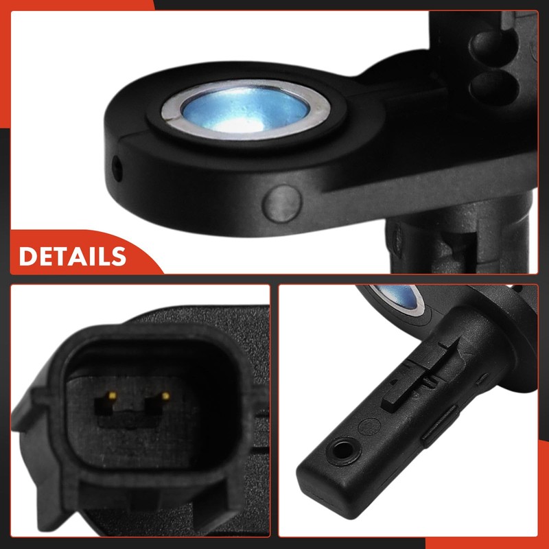 A-Premium 2PCS Front ABS Wheel Speed Sensor Compatible with Honda