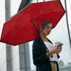 G4Free 62 Inch Large Reverse Umbrella with C-Shaped Handle, Windproof