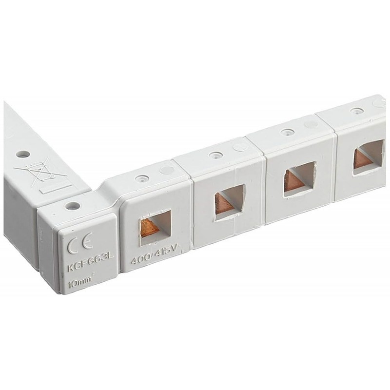 Busch-Jaeger Hager KCF663L Bus Bars, Blieskastel, Grey