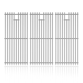 jkxoo 17’’ Stainless Steel Cooking Grates for Charbroil Commercial Infrared 463355220 463242516 463242515 463243016, Cooking Grids for Weber Spirit E/S-310, 320, 330, G466-0025-W1A Replacement Parts