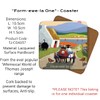 Form-ewe-la One Coaster by Thomas Joseph - Funny Sheep