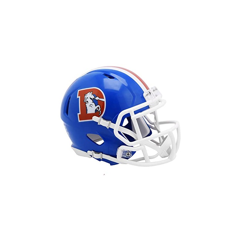Riddell Mini Football Helmet Speed Denver Broncos 1975-96