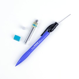 Pentel PRIME Mechanical Pencil, Pentel PRIME Mechanical Pencil, 0.7mm Point Size, 3 Pack with Refill Erasers, 0.7mm Medium Point, 3 Pack with Refill Erasers