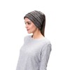 Lemef Women Cable Knit BeanieTail Messy Bun Ponytail Cap Warm