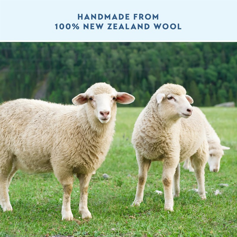 ELYN Wool Dryer Balls 6-Pack - XL, 100% New Zealand