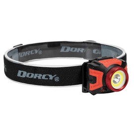 Dorcy 414335 Ultra HD 5 in. LED 530-Lumen Headlamp Flashlight and UV Light, Black