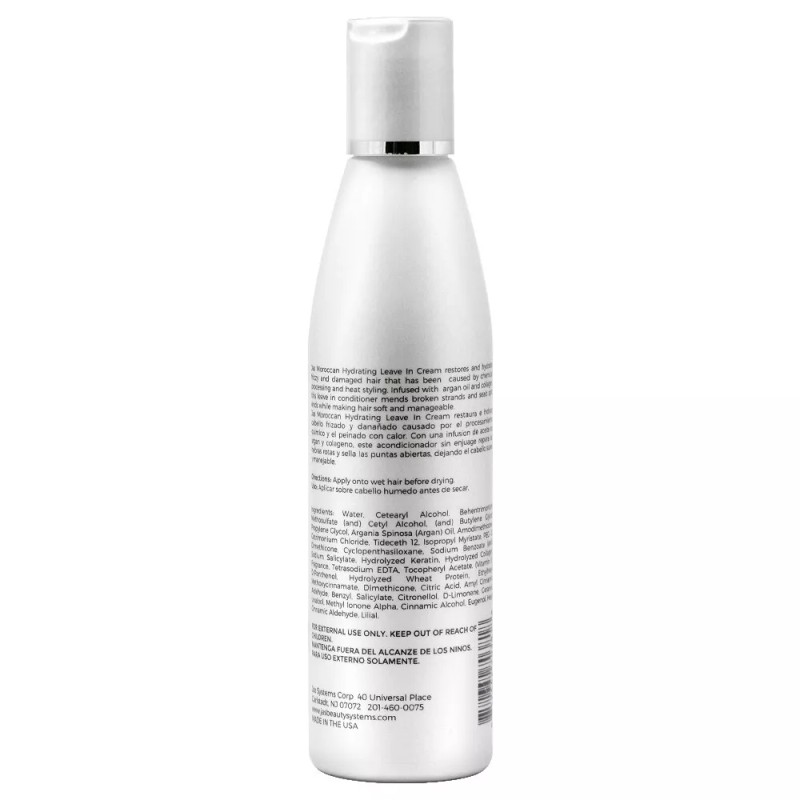 JAS Moroccan Hair Renewal Hydrating Leave -in 8oz w/Free Nail