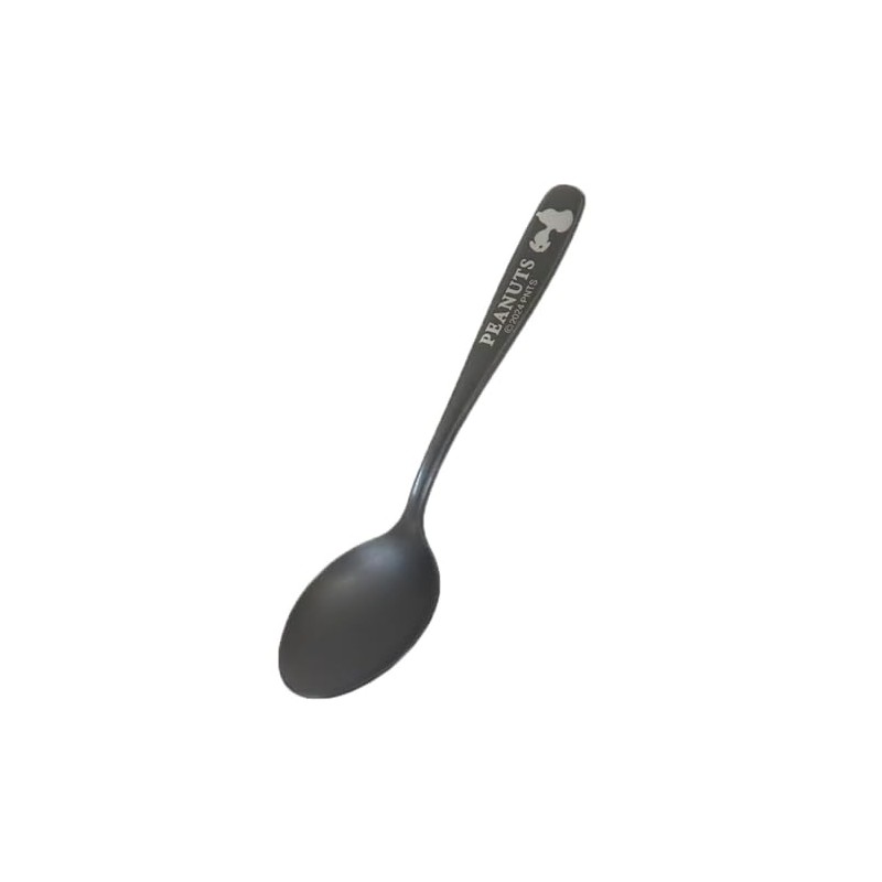 snoopy black teaspoon silhouette
