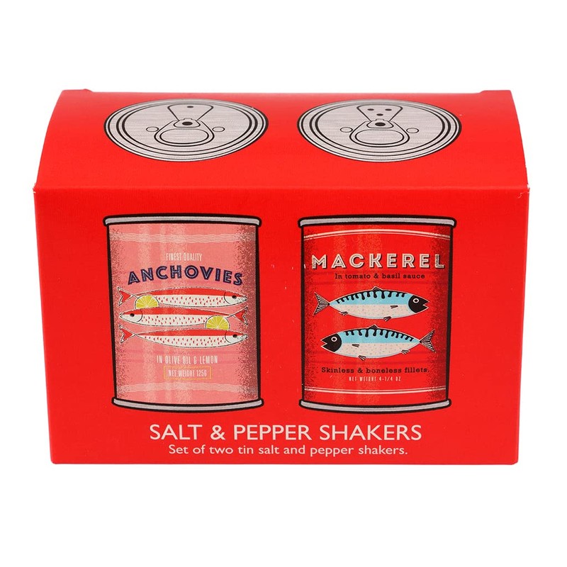 REX London Salt and Pepper Shakers Set, Modern Table Seasoning
