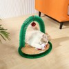Happi N Pets Christmas Cat Toys, Cat Arch Self Groomer,