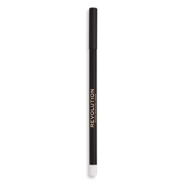 Makeup Revolution Eyeliner, Eyeliner Pencil, Highly Pigmented, Create Smokey Eye Looks, Vegan & Cruelty-Free, White, 1.3g