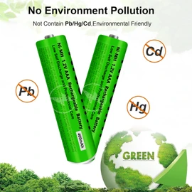 Nraonrn 4 Pack NI-MH AAA Rechargeable Battery for Panasonic, 1.2V 400mah AAA Rechargeable Batteries for Panasonic Cordless Phones Handset, Remote Controls, Electronics
