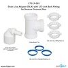 Drain Line Adapter (DLA) with 1/2-inch Barb Fitting for Reverse