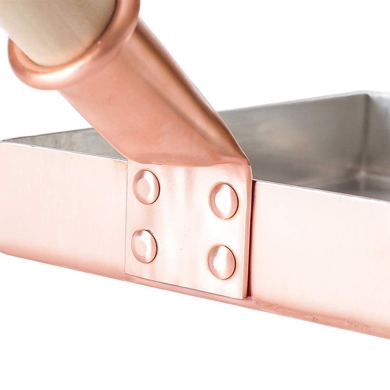 Nakamura Copper Utensils 0086R004 Copper Egg Pot, 5.1 inches (13