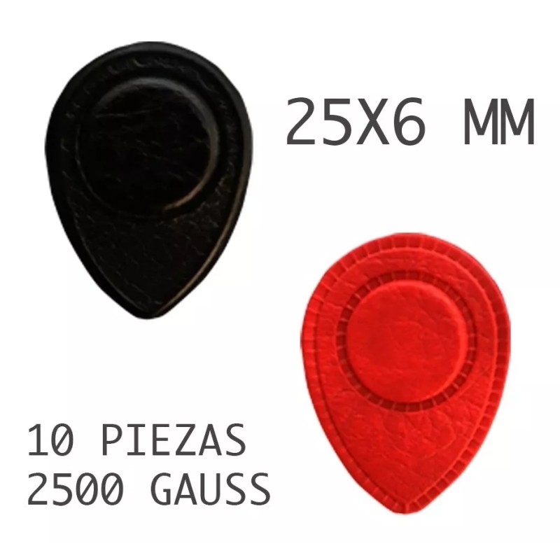 IMANES BIOMAGNETISMO MX Kit 20 Pz 2700 Gauss Ferrita /