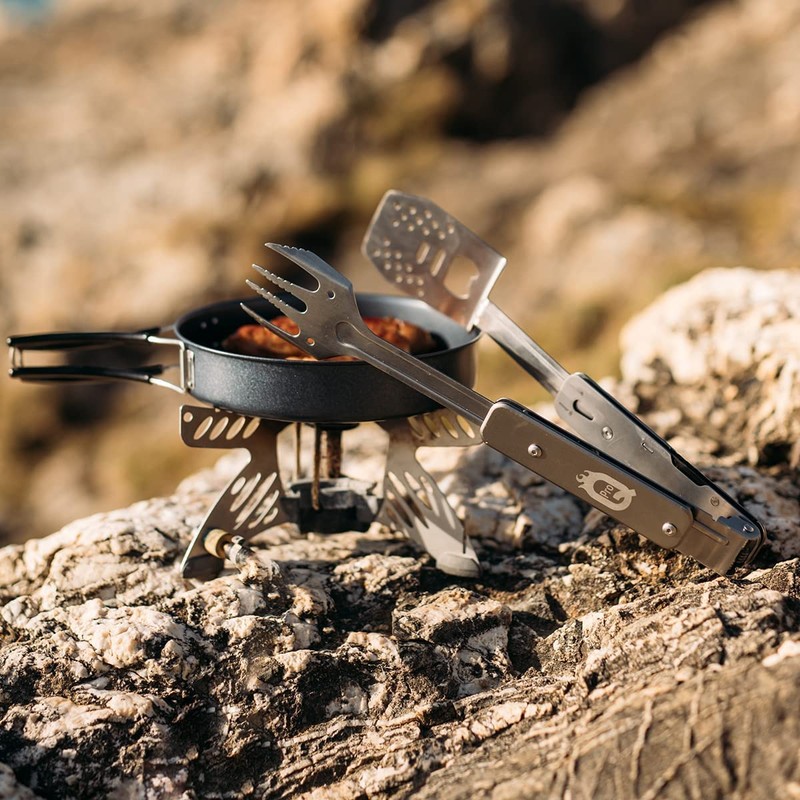 ProQ 4in1 BBQ Multi-tool (Tongs/Spatula/Grill Fork/Bottle Opener), BBQ Tools &