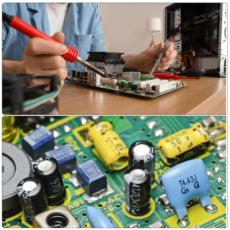 uxcell 1000uF 35V 12.5x20mm Electrolytic Capacitor, Radial Leads Aluminum Capacitors