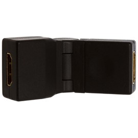 Cmple - [10 Pack] HDMI Female to HDMI Female Extender HDMI Port Saver Swivel Adapter, Female to Female HDMI Extension