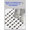 Arenero para Gatos Antiolores Puerta Palita 2 Salidas (Gris)