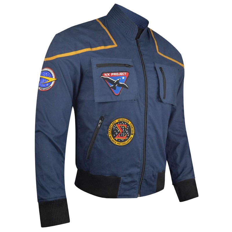 DIZLLER Space Pilot Uniform Star Jacket - 3XL