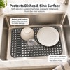 Silicone Sink Protector Mat for Kitchen Sinks – Non-Slip Heat-Resistant