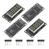 4 Sets Digital Tube Display Module LED 4 Digit 7