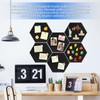3-Pack Magnetic Board for Wall for Magnets -12.6" Heavy-Duty Metal