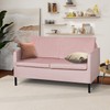 TYBOATLE Sofa Couch Mid Century Modern Small Loveseat for Living