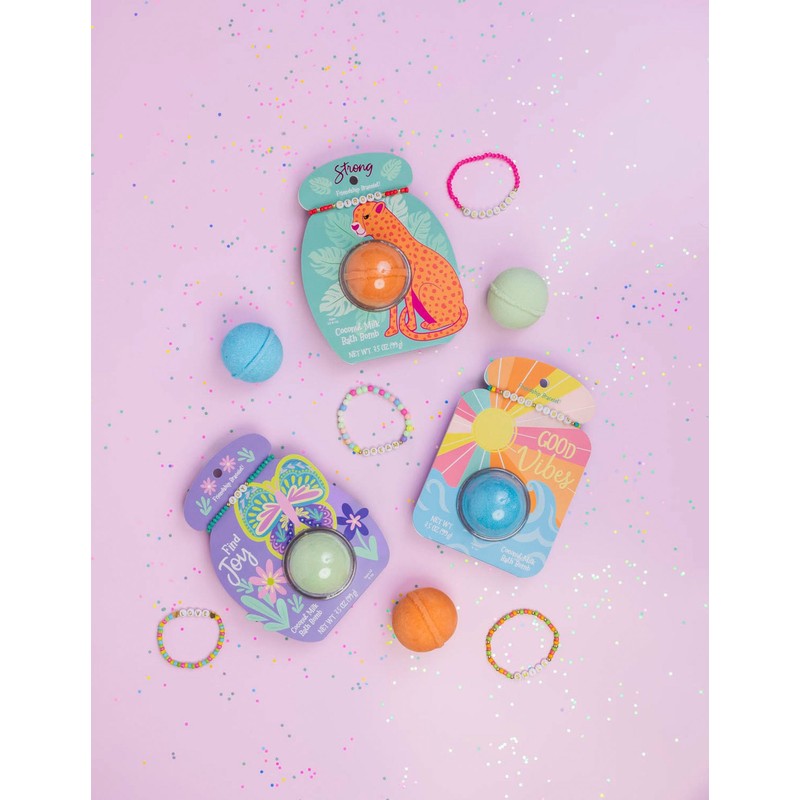 CAIT + CO "Dream Bath Bomb & Friendship Bracelet Gift