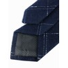 Corbata de lana para el cuello de cachemira para hombre,