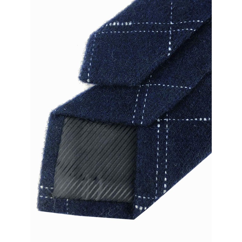 Corbata de lana para el cuello de cachemira para hombre,