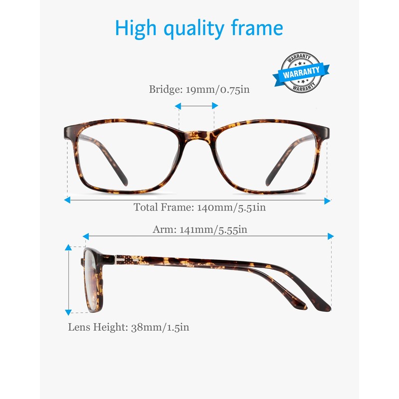 ANRRI Blue Light Blocking Glasses Anti Eyestrain UV Filter Computer