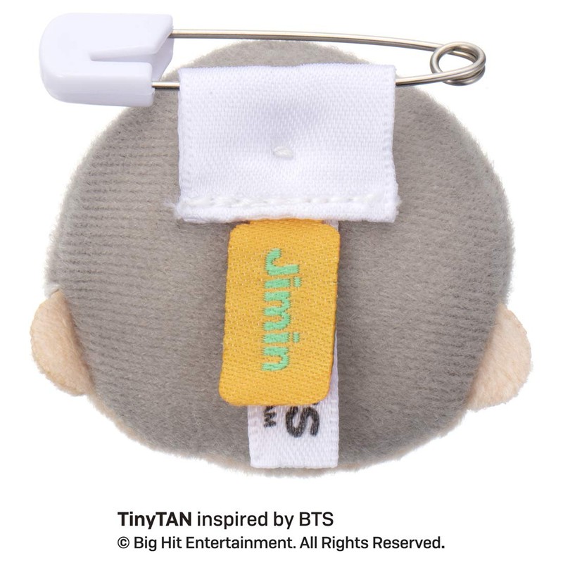 TinyTAN Plush Badge Jimin Height 5cm