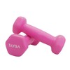 Tayga par de Mancuernas de vinil en LB Ejercicio Yoga