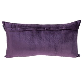 Parkland Collection Myra Transitional Purple Throw Pillow