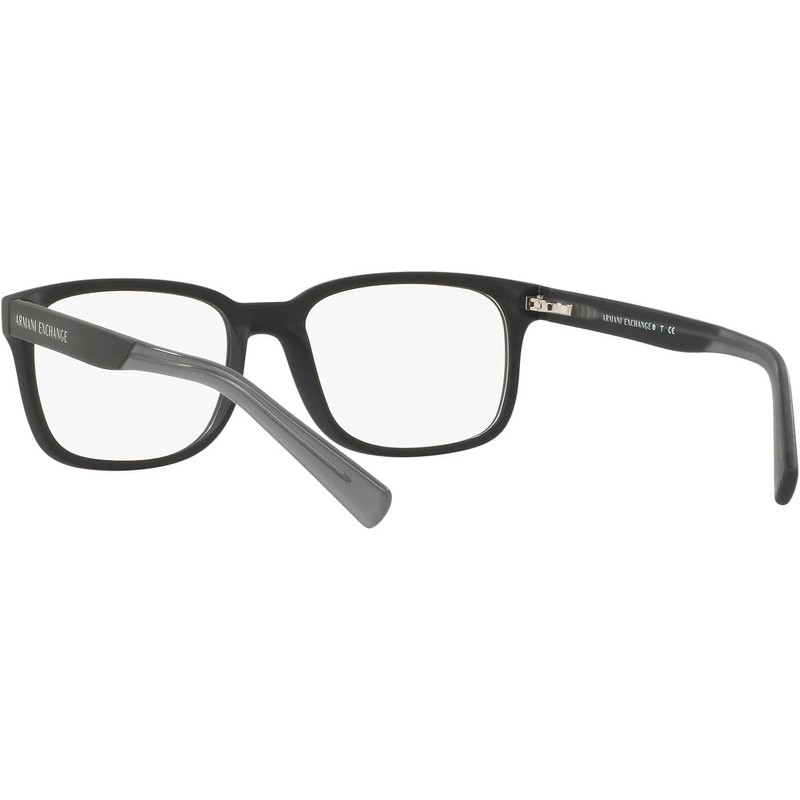 Armani Exchange Ax3029 - Marco cuadrado para anteojos graduadas para