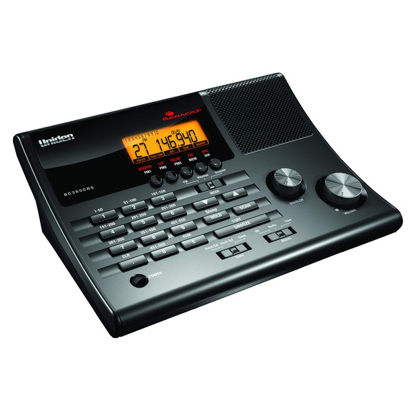 Uniden BC365CRS 500 Channel Scanner and Alarm Clock, Snooze, FM