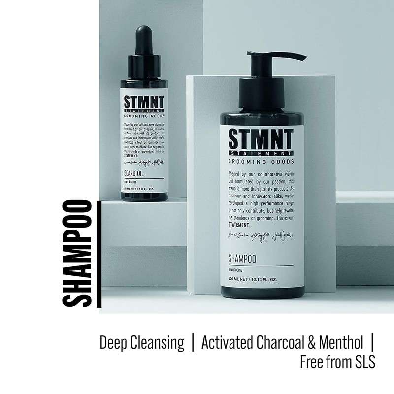 STMNT Grooming Goods Shampoo & Conditioner Bundle, 10.1 oz