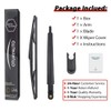 Rear Windshield Wiper Arm Blade Set, Replacement for Lincoln MKX,